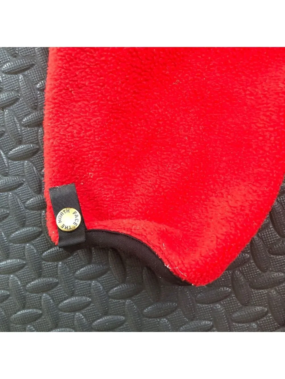 The North Face Red and Black Gore-Tex Fleece Jacket Size S
